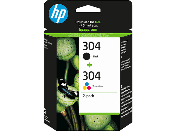 Cartuchos de Tinta - HP 304 Negro+Tricolor 125422