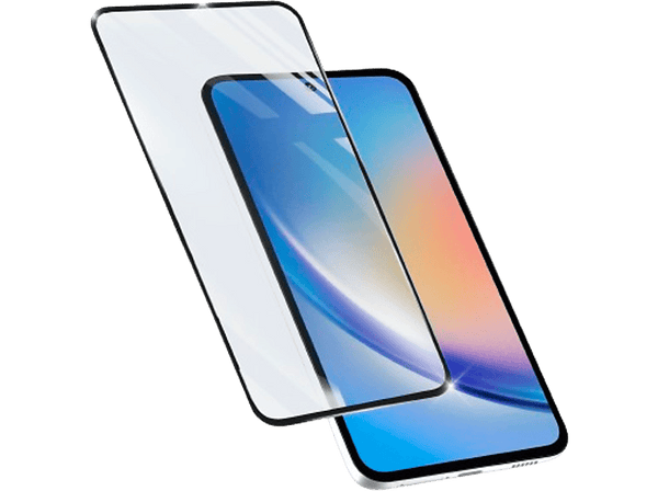 Protector pantalla - CellularLine TEMPGCABGALA35K, Para Samsung Galaxy A35 - A55, Vidrio templado, Transparente