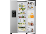 Frigorífico americano - LG GSM32HSBEH, No Frost, 178.7 cm, 562 L, Multi Air Flow, Space Plus, Inox antihuellas