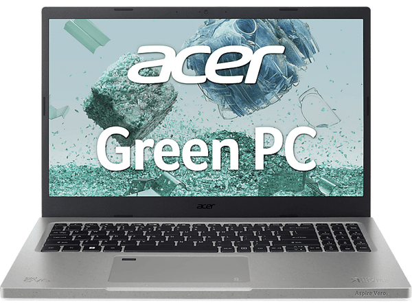 Portátil - Acer Aspire Vero AV15-52-747X, 15.6" Full HD, Intel® Evo™ Core™ i7-1255U, 16GB RAM, 512GB SSD, Iris® Xe, Windows 11 Home