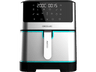 Freidora de aire - Cecotec Cecofry Supreme 8000, 8 L, 1800 W, 30-200°C, 10 modos, Deshidratar, Alerta, Pre-heat, Panel táctil, Inox