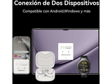 Auriculares conducción de aire - Huawei FreeArc, Supraaurales, Bluetooth, 28h Autonomía, Negro