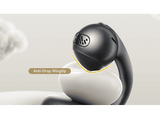 Auriculares True Wireless - Baseus Bowie Pro Open-Ear, 40 h de autonomía, Cancelación de ruido, Ultra-Ligeros, Resistencia IP67, Negro Cosmic