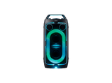 Altavoz de gran potencia - Samsung MX-ST50F/ZF, Portátil para fiestas, Asa de transporte y ruedas, Iluminación personalizable, Aut 18h, 240 W, Negro