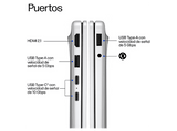 Portátil - HP OmniBook 3 AI 14-ht0001nsx, 14 2K, Intel® Core™ Ultra 5 225U, 8 GB RAM, 256 GB SSD, Sin sistema operativo, Sin cargador
