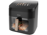 Freidora de aire - Cecotec Cecofry&Grill Smokin’ 8500, 2200W, 8.5L, 10 menús, Ahumador, 3en1, Pizza Maker, Doble resistencia, Incluye chips de madera