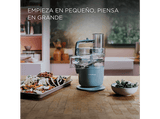 Procesador de alimentos - Kenwood MultiPro Go FDP22.130GY, 650 W, 1.3 l, Función 360° Express Serve, Compacto, Azul