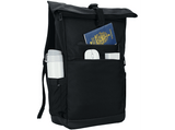 Mochila para portátil - Isy IBP-1000, PET reciclado, Portátiles hasta 15,6, Negro
