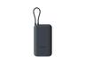 Powerbank - Xiaomi BHR9738GL, 20000 mAh, 1x USB-C, 1x USB-A, Cable Integrado, 22.5W, Gris Oscuro