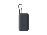 Powerbank - Xiaomi BHR9738GL, 20000 mAh, 1x USB-C, 1x USB-A, Cable Integrado, 22.5W, Gris Oscuro