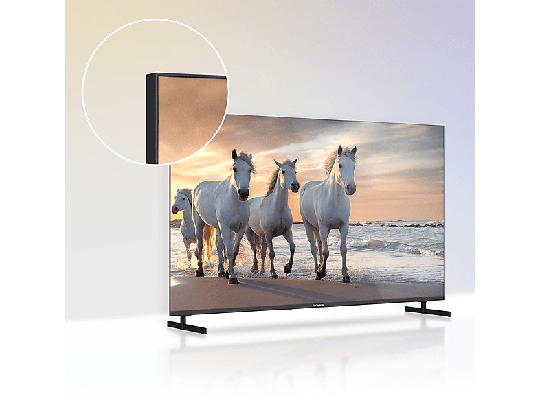 TV LED 75 - Thomson 75UA5S13, UHD 4K, ARM CA55 Quad core, Smart Android TV, Dolby Vision, Negro