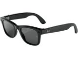 Gafas IA - Ray-Ban Meta Wayfarer (Gen 3), Negro mate, Lentes en gris, Gafas con IA y cámara, Talla estándar, Unisex