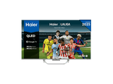 TV QLED 65 - Haier Q80F Series H65Q80FUX, Smart TV (Google TV), HDR 4K, Direct LED, Dolby Atmos-Vision, Gaming 120 Hz, Plata