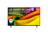 TV LED 43 - LG 43NU850B6LA, UHD 4K, Procesador Inteligente α7 AI Processor 4K Gen9, Smart TV, DVB-T2 (H.265), Negro