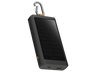 Powerbank - Xtorm Go2 XG2S101, 10000 mAh, 1x USB-C, 1x USB-A, 15W, Mosquetón y Panel Solar, Negro
