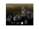 Auriculares True Wireless - PEAQ PTW-5000-RW, 32h Autonomía, Cancelación de Ruido, Bluetooth, Negro
