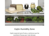 Frigoríficos combi - Haier  3D 70 Series 7 HTW7720DNGW, No Frost, 200.6 cm, Ancho especial 70 cm, 483 l, Cajones Direct Access, Wi-Fi, Blanco