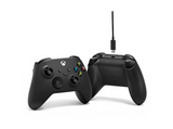 Mando Xbox - Microsoft Mando Inalámbrico Bluetooth + cable USB-C®, Negro, Para Xbox Series X|S, Xbox One, PC, Android, iOS, Mac