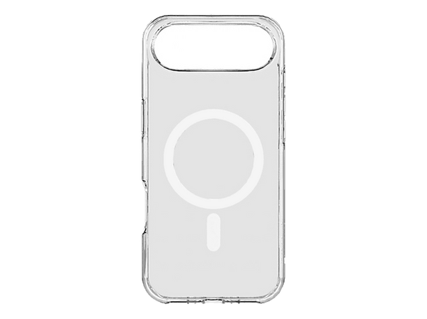 Funda móvil - CellularLine GLOSS MAG, Para iPhone 17 Air, Compatible con MagSafe, Ultrarresistente y con certificación MilitaryTest, Transparente