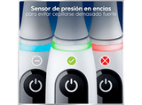 Cepillo eléctrico - Oral-B iO 6s, Pack doble, 5 modos, Seguimiento con app, Pantalla interactiva, Sensor de presión, Estuche de viaje, Blanco y rosa