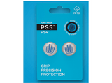 Pack 2 Grips - FR-TEC Dual Sense, Para PS5 / PS4, Blanco