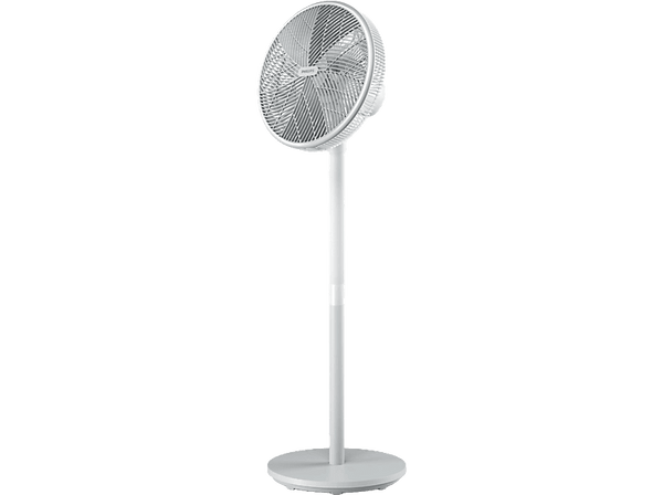 Ventilador de pie - Philips CX2550/00, 3 velocidades, 48 W, Máxima refrigeración, Ultrasilencioso, Temporizador,  Blanco