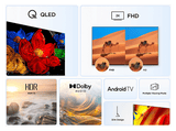 TV QLED 40 - TCL 40S5K, Full-HD, IPQ 2.0 Engine, Smart TV, DVB-T2 (H.265), HDR, WiFi, 60 Hz, Negro