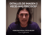 Webcam - Logitech MX Brio, Ultra HD 4K, Corrección de iluminación automática, Autoencuadre, Micrófonos/reducción de ruido, Tapa de privacidad, Negro