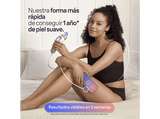 Depiladora IPL- Braun Luz Pulsada Skin I·Expert Smart PL7147, Reducción Permanente Vello Visible, Con App, 2 Cabezales