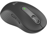 Ratón inalámbrico - Logitech Signature M650, Para manos grandes/zurdos, Bluetooth, Accesos directos, Personalizable, Bluetooth, USB, Negro