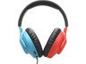 Auriculares gaming - JBL Quantum 100N, Circumaurales, Diadema con cable, Micrófono, Rojo y azul