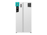 Frigorífico americano - Hisense RS3P538NEWE, No Frost, 178.6 cm, Kitchen Fit, Inverter, 527 l, Blanco