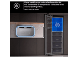 Frigorífico una puerta - Samsung Bespoke AI RR70H39CDFEF, No Frost, 185.8 cm, 387 l, Wifi, Grafito