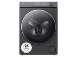Lavadora secadora - Haier HWD90BP14367GTUS, 9 kg/5 kg, Inverter, 1400rpm, Flexy Time, Ciclo Allergy Care, Ropa de bebé, Inox