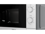 Microondas - Teka MW FS20 WH, 700 W, 5 Niveles potencia, 20 l, Plato giratorio integrado 25.5 cm,  Blanco