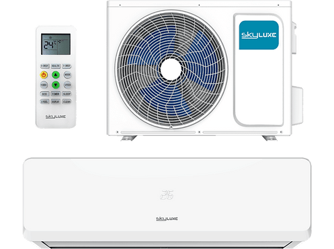Aire acondicionado Split 1 x 1 - SKYLUXE SKY-S035Q10R32, Inverter, Potencia frío/calor 3.5 kW, Capacidad de frío/calor 3010 fg/h, 52 dB, Blanco