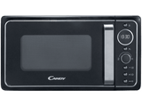Microondas con grill - Candy DIVOG20CMB, 900W, 6 niveles, Display digital circular, 20 l, Negro