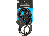 Accesorio patinete eléctrico - smartGyro SG27-531, Candado con 2 llaves para patinetes eléctricos y bicicletas, 120 cm Cable, Negro