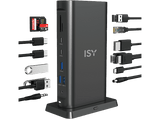 Hub - Isy IDO-3000, 15 en 1, Negro