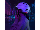Casco - SmartGyro Helmet, Para Patinete Eléctrico O Bicicleta, Talla L, Talla Cabeza 61 cm, Blanco