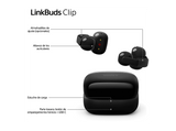 Auriculares True Wireless - Sony LinkBuds Clip, Estilo abierto, 3 modos de escucha, IPX4, Llamadas nítidas, 37 horas, IA, Táctil, iOS/Android, Verde