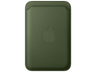 Apple Cartera de trenzado fino con MagSafe, Para todos los iPhone 12, 13, 14, 15, 16, 17 y Air, Musgo