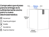 Lavadora secadora - Samsung WD18DB8995BZT2, 18 kg + 11 kg, 1000 rpm, 22 programas, AI Laundry Combo™, Clase A, Antracita