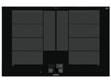 Placa modular - Siemens iQ700 EX875KYW1E, Inducción, 2 zonas, 30 cm, Negro
