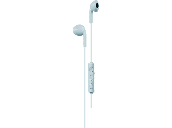 Auriculares de botón - JVC HA-FR17UC, Intraurales, 3 Botones, IPX2, USB-C, Micrófono, Azul