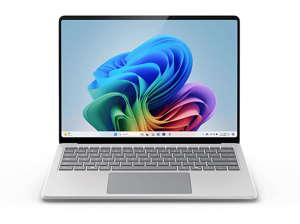 Portátil - Microsoft Surface Laptop Copilot+ PC, 13.8", Snapdragon® X Elite 45 TOPS, 16GB RAM, 512GB SSD, Adreno Graphics, Windows 11 Home, Platinum