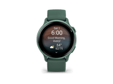 Reloj deportivo - Garmin vívoactive® 6, Verde, Silicona, 20mm, 8 GB, 1.2 AMOLED, Autonomía hasta 11 días
