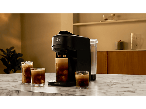 Cafetera de cápsulas - Philips LM9512/00 L'OR BARISTA ABSOLU, Presión Máx. 19.0 bar, Capacidad depósito 1.2 l, 1450 W, Blanco