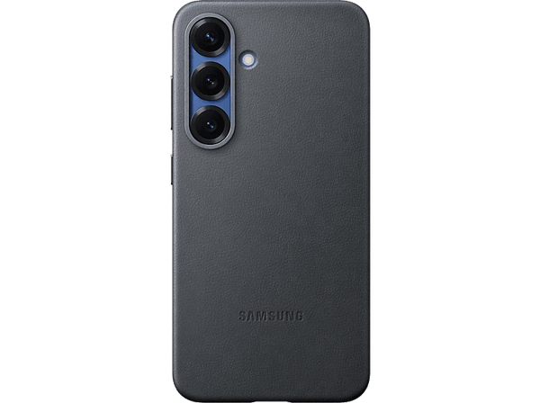 Funda - Samsung Kindsuit, Para Samsung Galaxy S25, Cuero Vegano, Negro