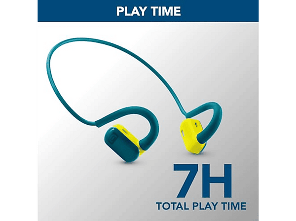 Auriculares deportivos - CellularLine SPIRIT,  Supraaurales, Bluetooth, Universal, Verde / Lima